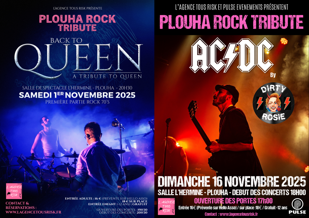 Nouveaux diaporamas : Revivez l&rsquo;énergie de BACK TO QUEEN et DIRTY ROSIE